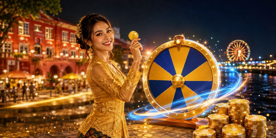 Cabutan bertuah VIP di Melaka dengan pakaian kebaya tradisional Malaysia