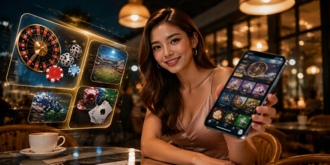 Antara muka aplikasi kasino Sabah dengan reka bentuk gaya Melayu